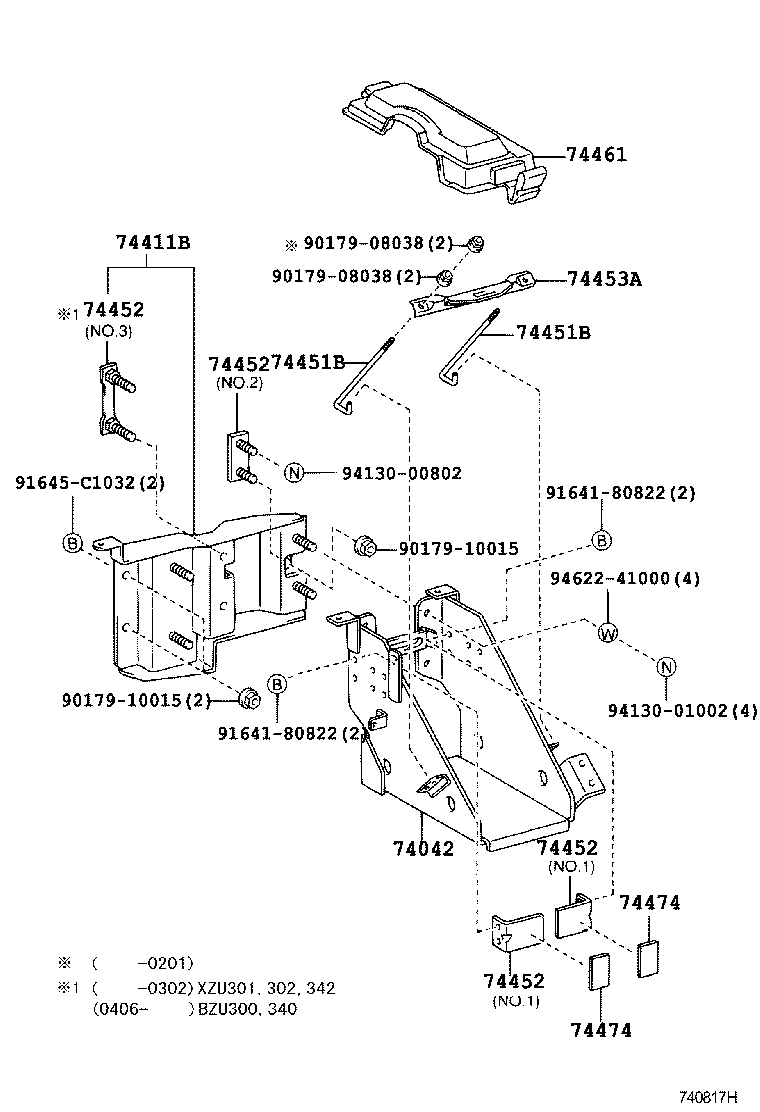  DYNA TOYOACE |  BATTERY CARRIER