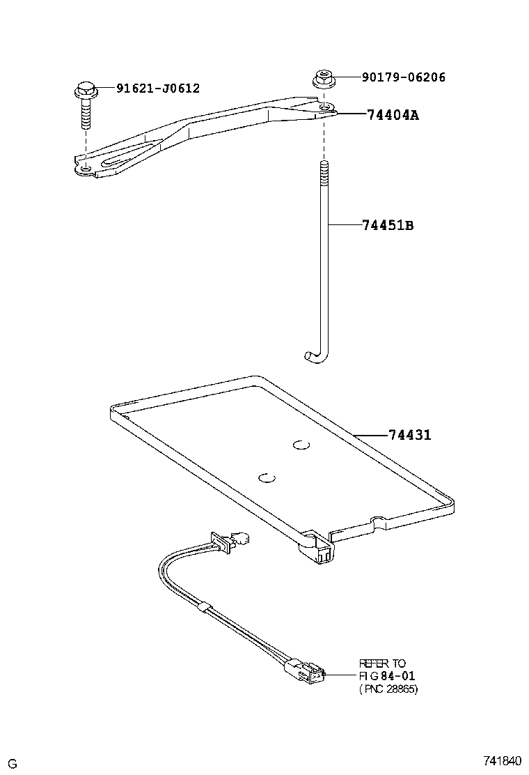  CAMRY |  BATTERY CARRIER