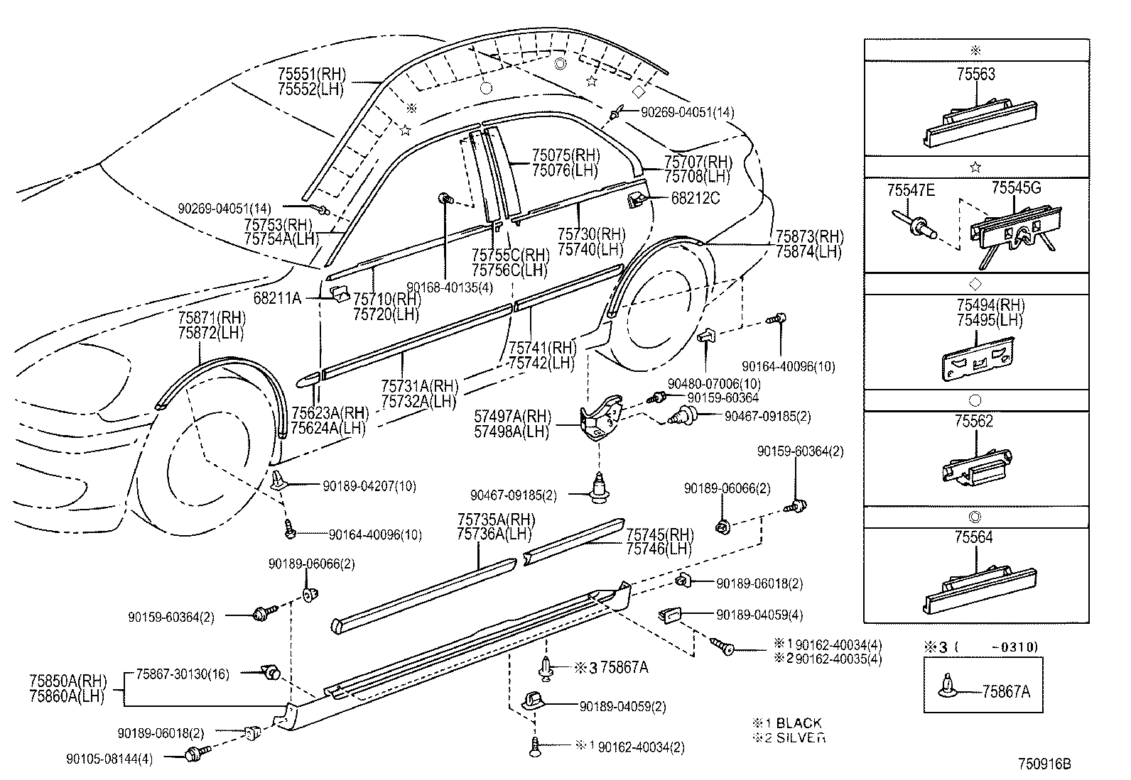  BREVIS |  SIDE MOULDING