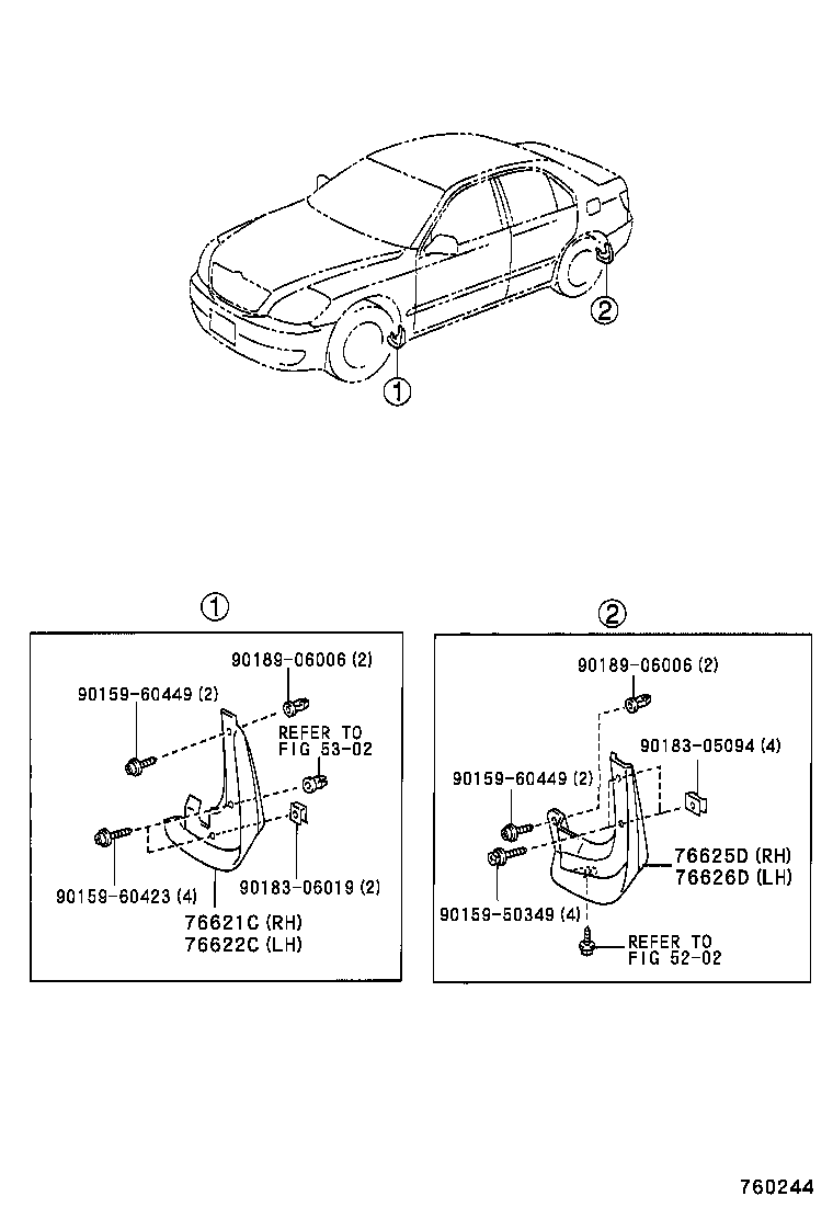  BREVIS |  MUDGUARD SPOILER