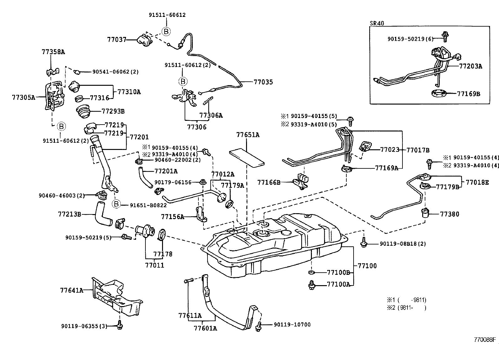  LITE TOWNACE NOAH V |  FUEL TANK TUBE