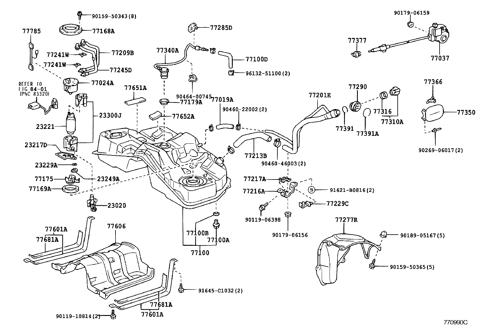  BREVIS |  FUEL TANK TUBE