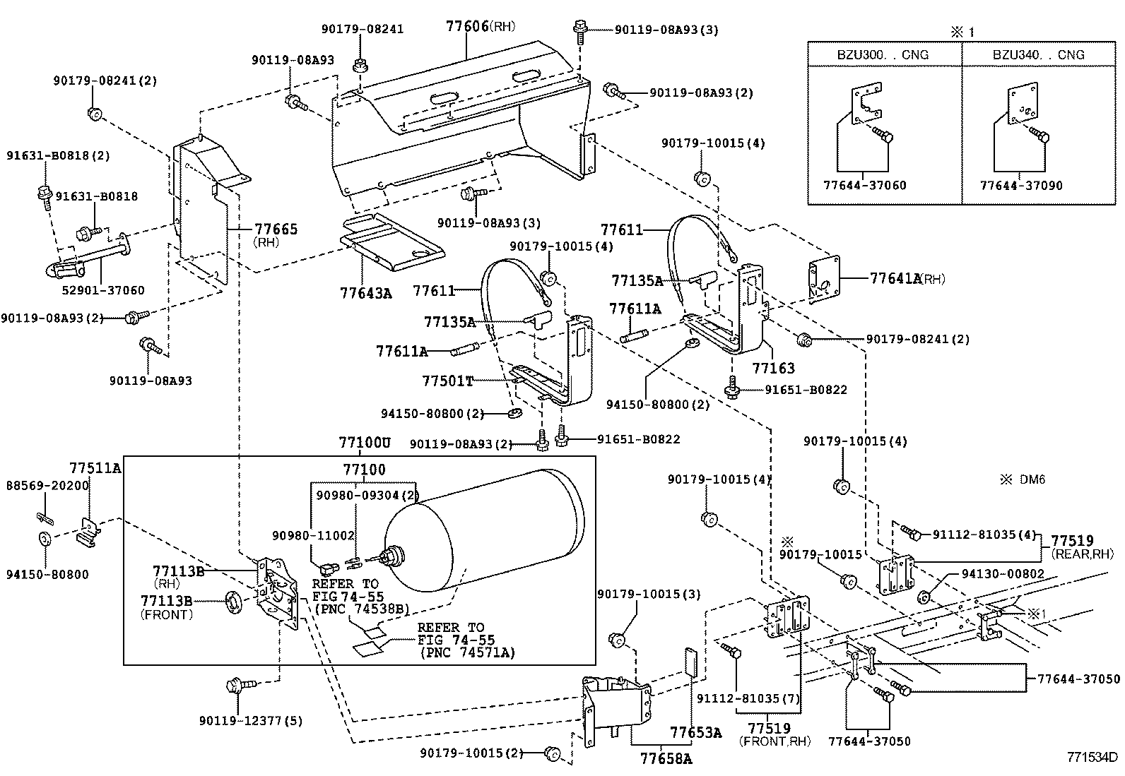  DYNA TOYOACE |  FUEL TANK TUBE