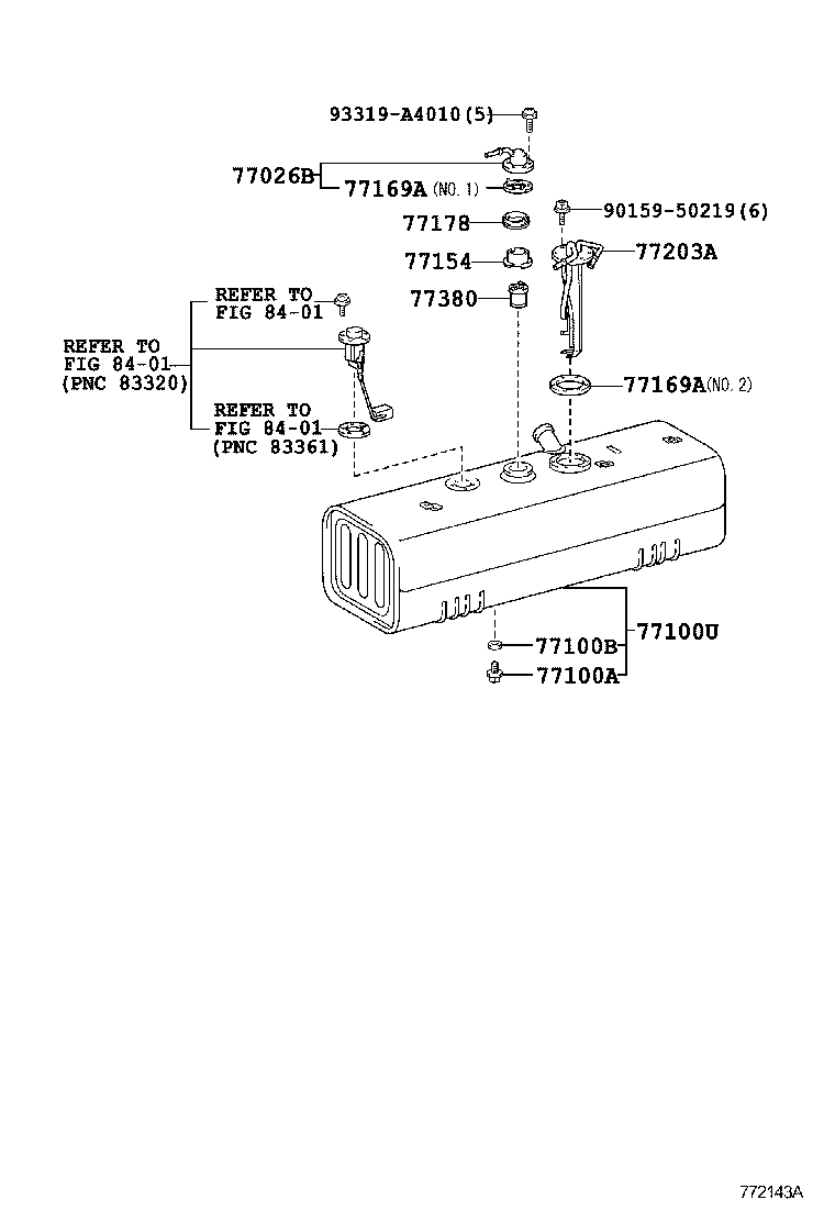  DYNA TOYOACE |  FUEL TANK TUBE