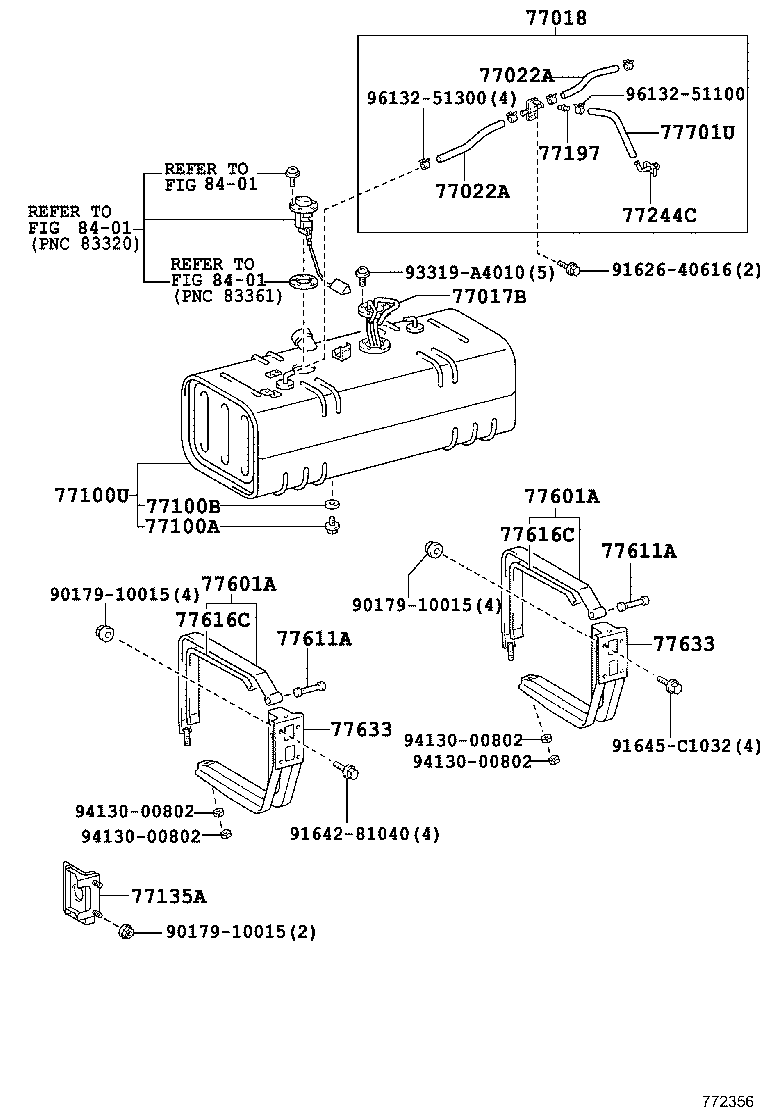  DYNA TOYOACE |  FUEL TANK TUBE