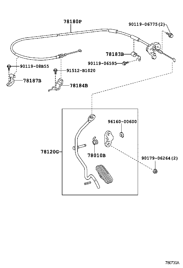  HILUX SURF |  ACCELERATOR LINK