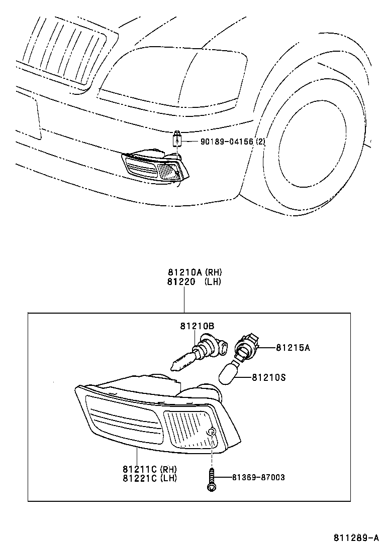  CROWN CROWN MAJESTA |  FOG LAMP