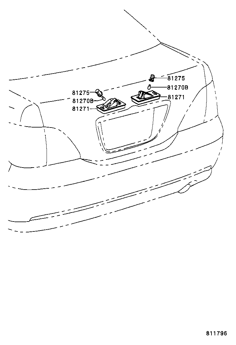  BREVIS |  REAR LICENSE PLATE LAMP