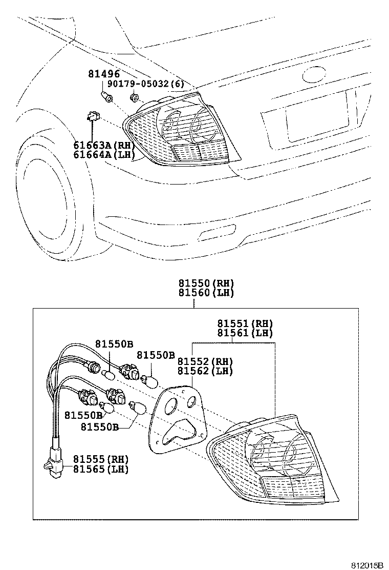  PREMIO ALLION |  REAR COMBINATION LAMP