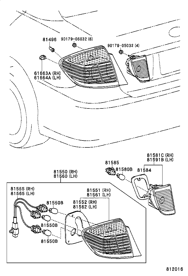  PREMIO ALLION |  REAR COMBINATION LAMP