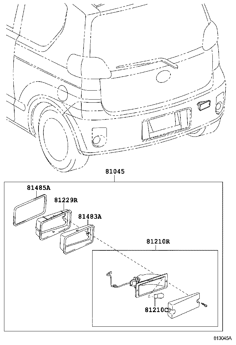  PORTE |  REAR FOG LAMP