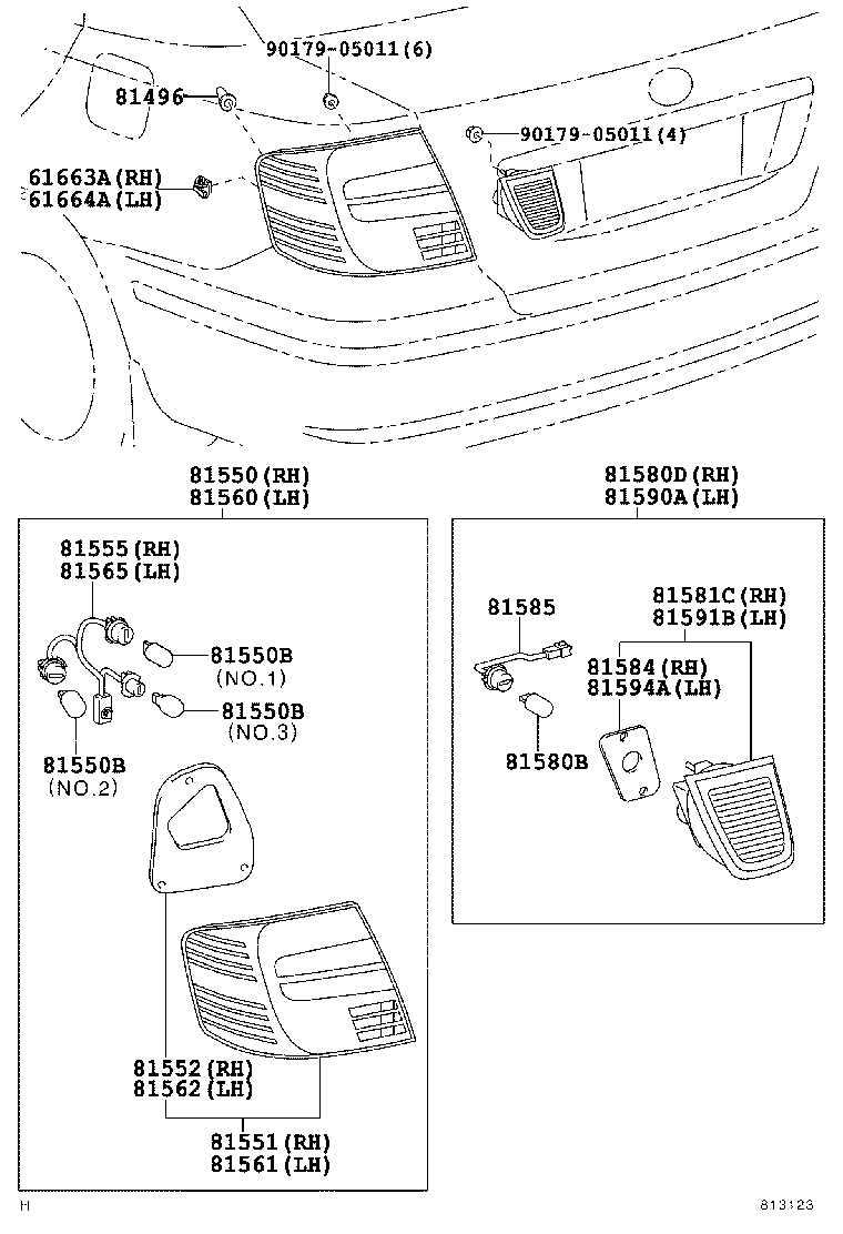  PREMIO ALLION |  REAR COMBINATION LAMP