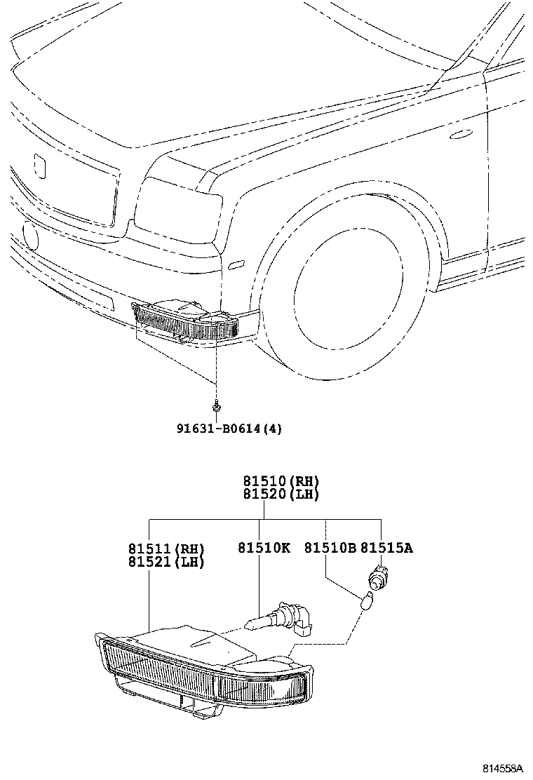  CENTURY |  FRONT TURN SIGNAL LAMP