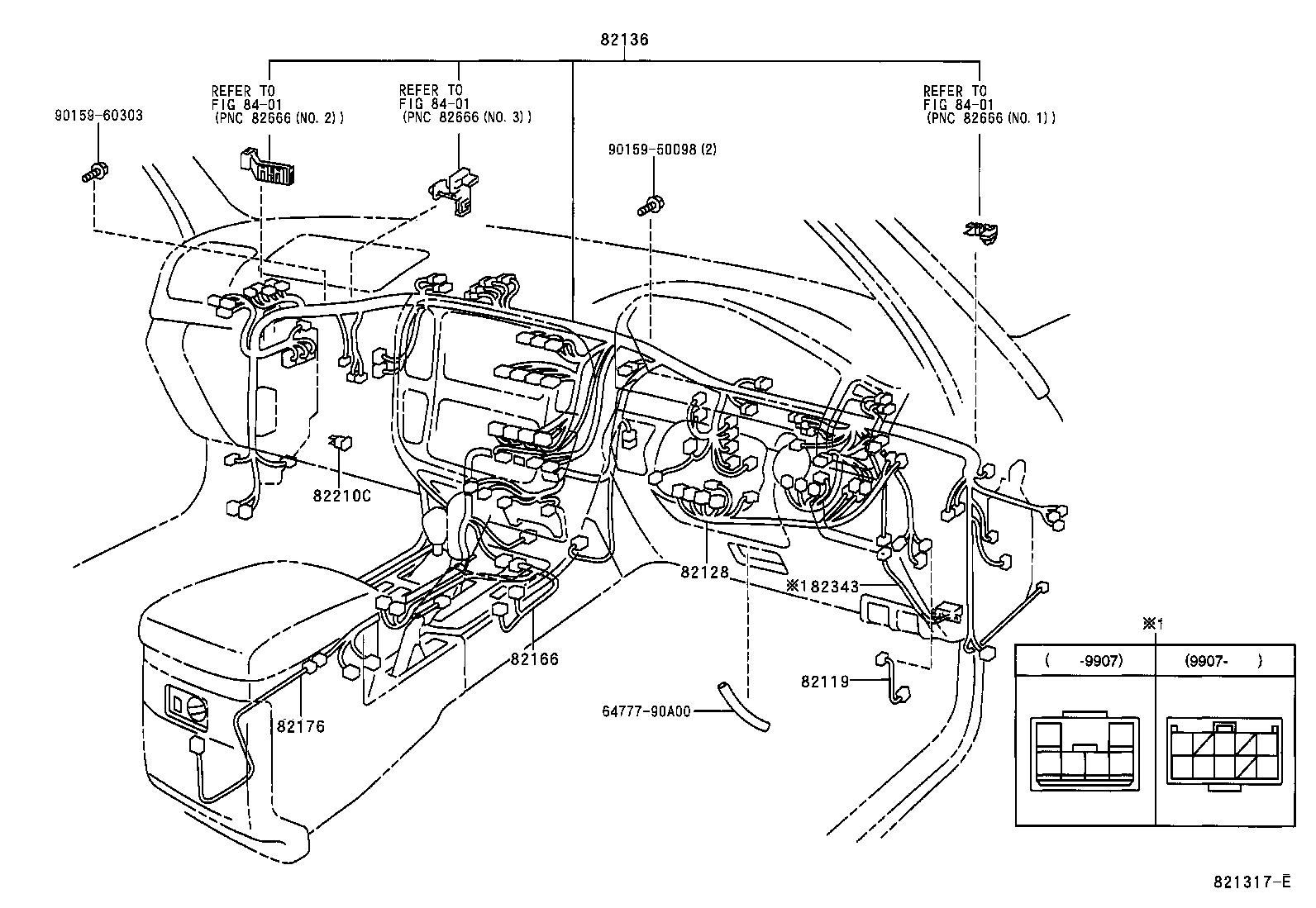  LAND CRUISER 100 |  WIRING CLAMP
