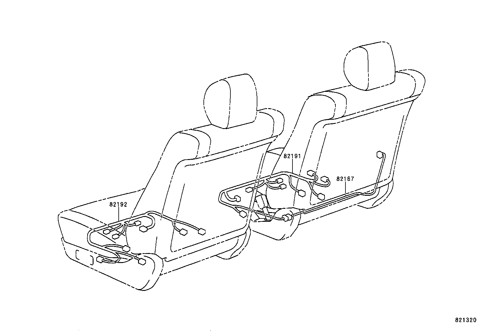  LAND CRUISER 100 |  WIRING CLAMP