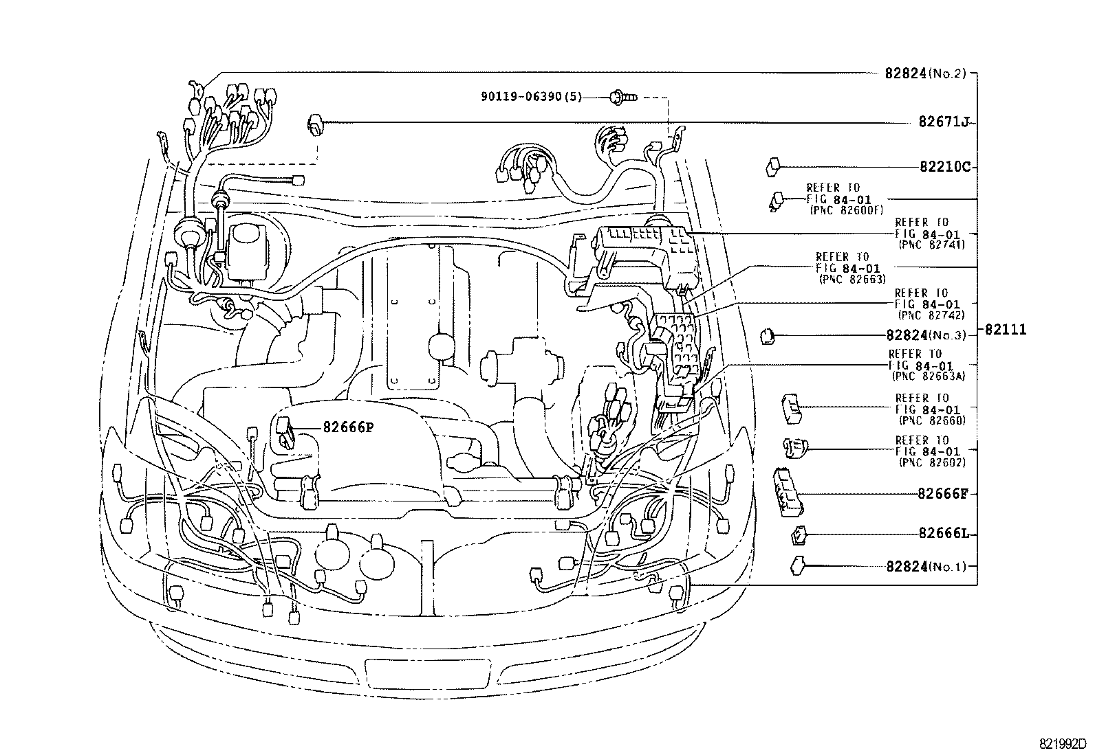  CROWN CROWN MAJESTA |  WIRING CLAMP