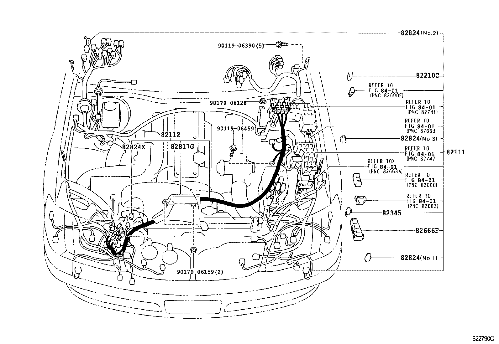  CROWN CROWN MAJESTA |  WIRING CLAMP