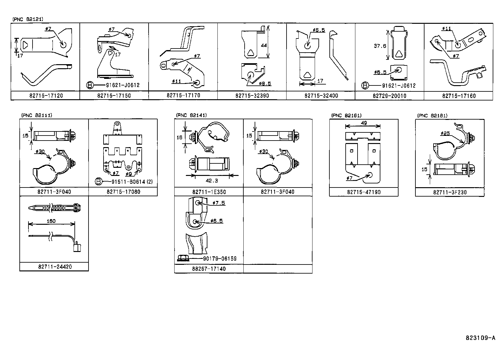  MR S |  WIRING CLAMP