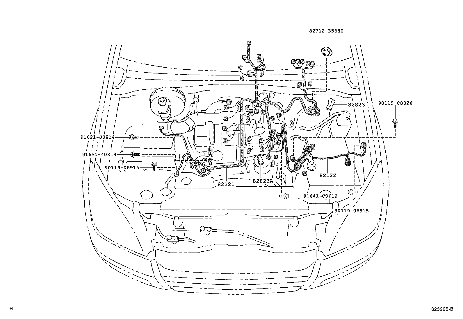  LAND CRUISER PRADO |  WIRING CLAMP