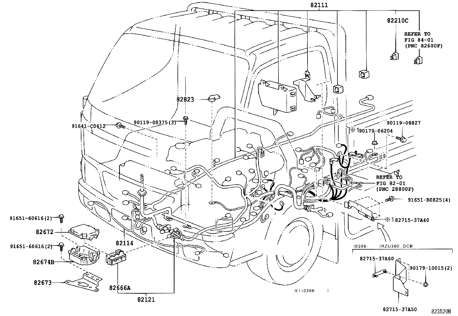  DYNA TOYOACE |  WIRING CLAMP