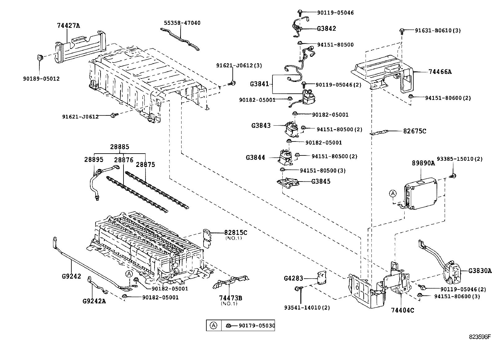  PRIUS |  BATTERY BATTERY CABLE