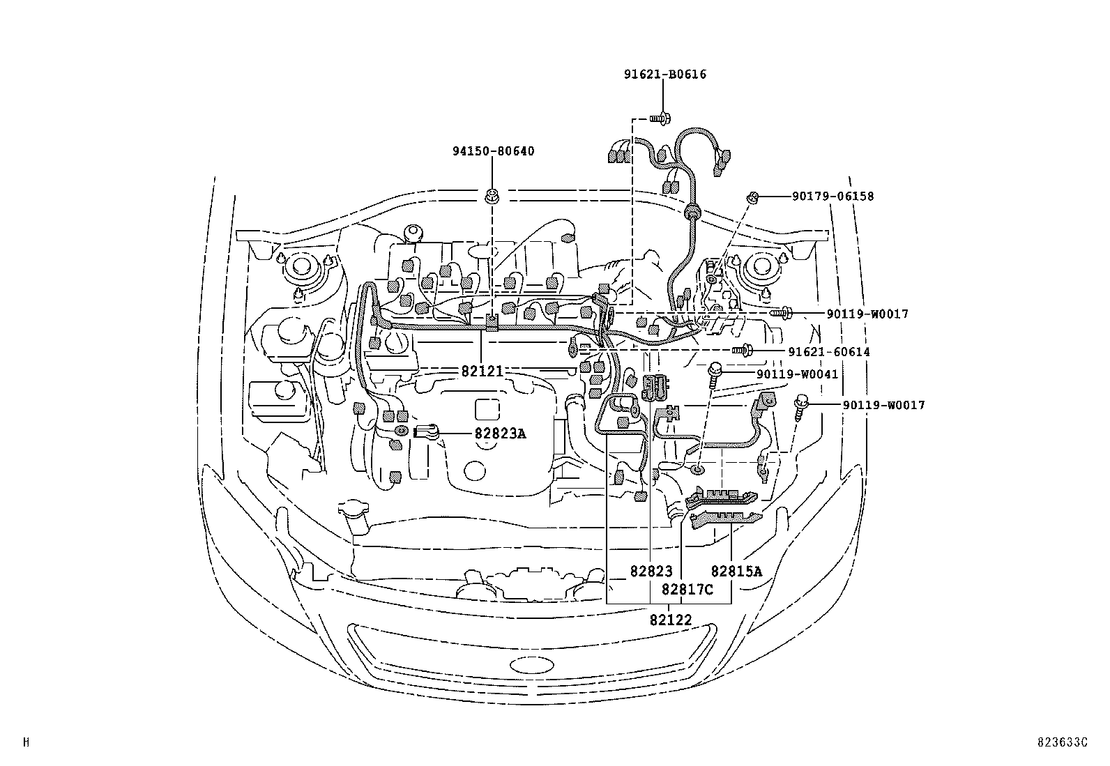  AVENSIS |  WIRING CLAMP