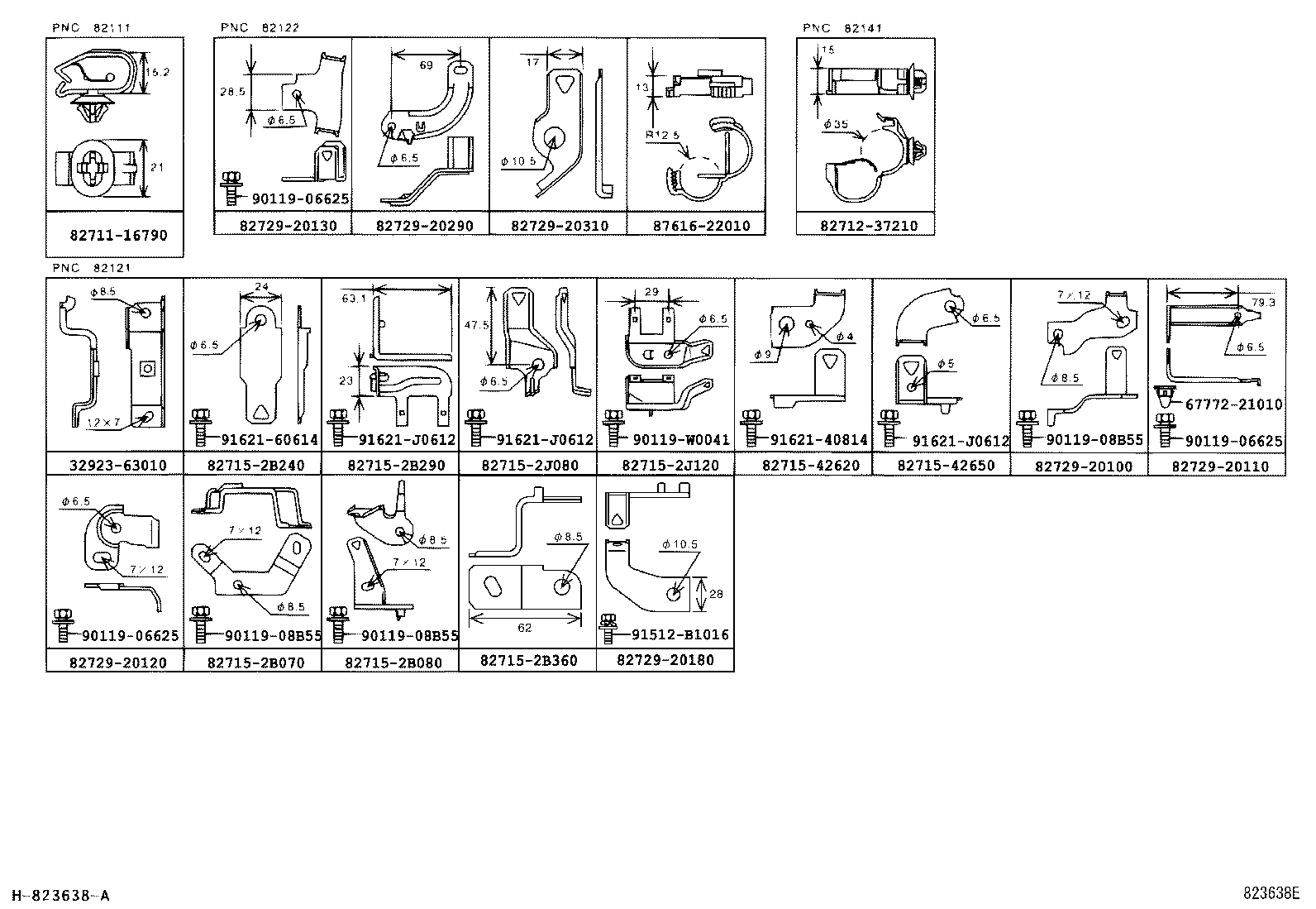  AVENSIS |  WIRING CLAMP