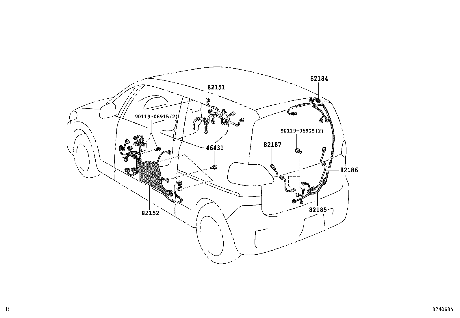  PORTE |  WIRING CLAMP