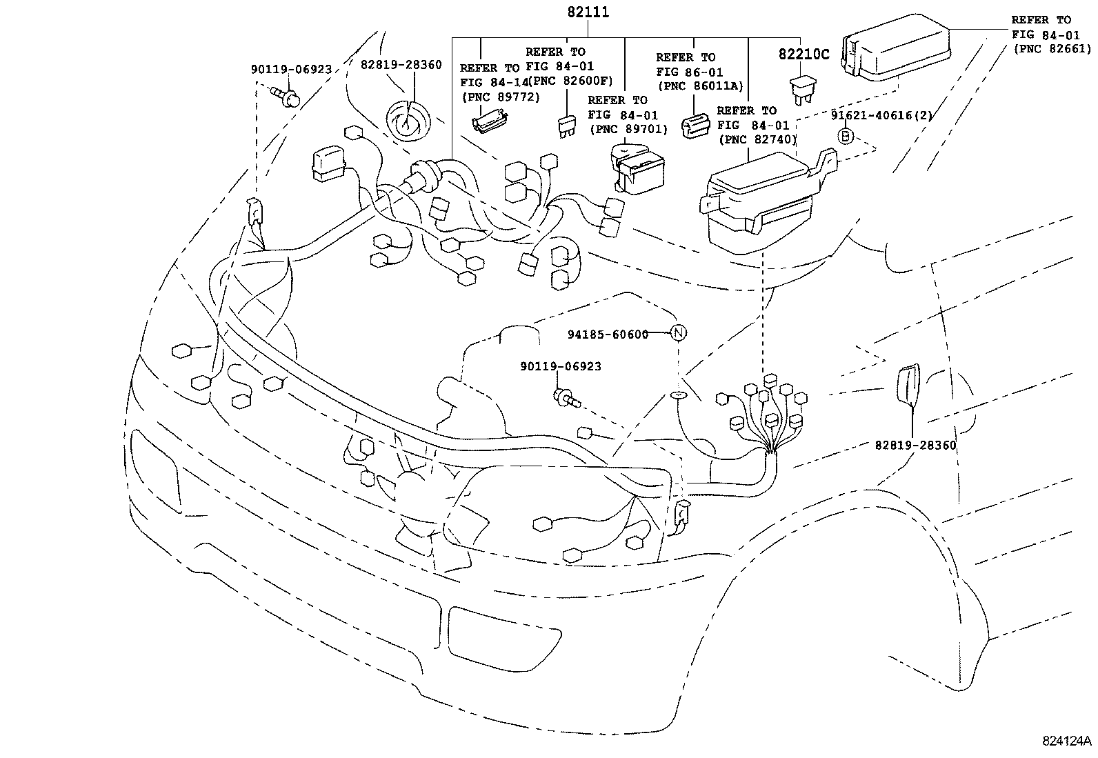  LITE TOWNACE NOAH V |  WIRING CLAMP