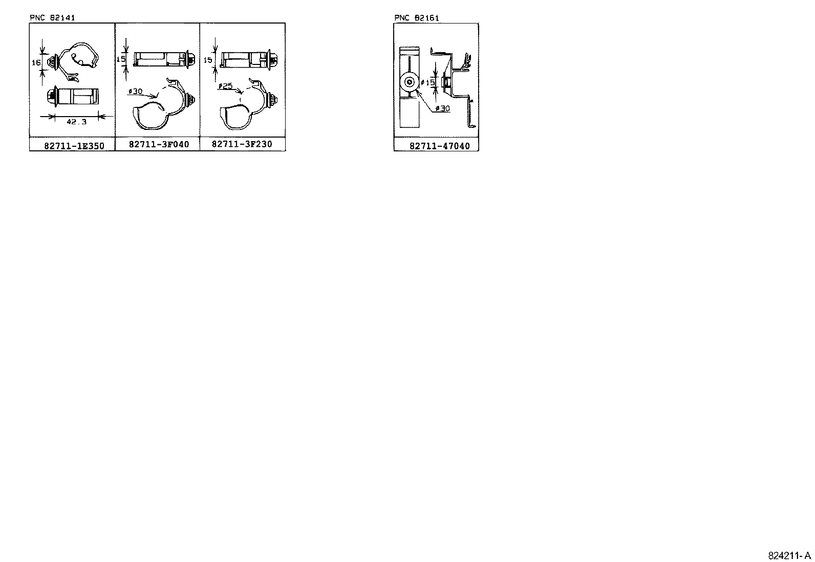  PREMIO ALLION |  WIRING CLAMP
