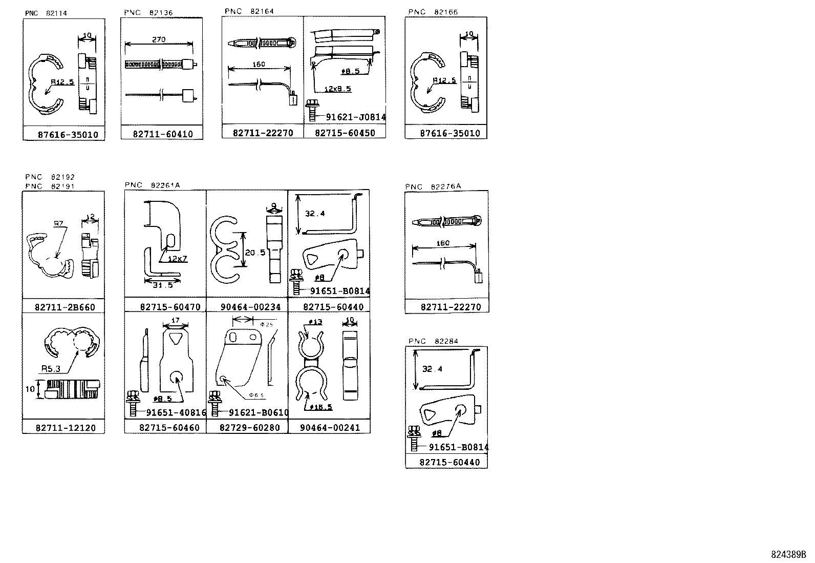  LAND CRUISER 100 |  WIRING CLAMP