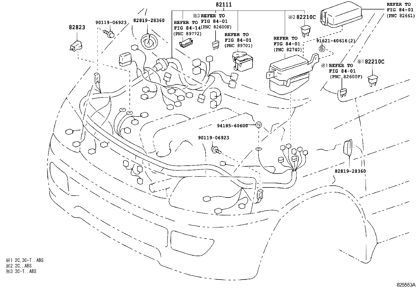  LITE TOWNACE NOAH V |  WIRING CLAMP