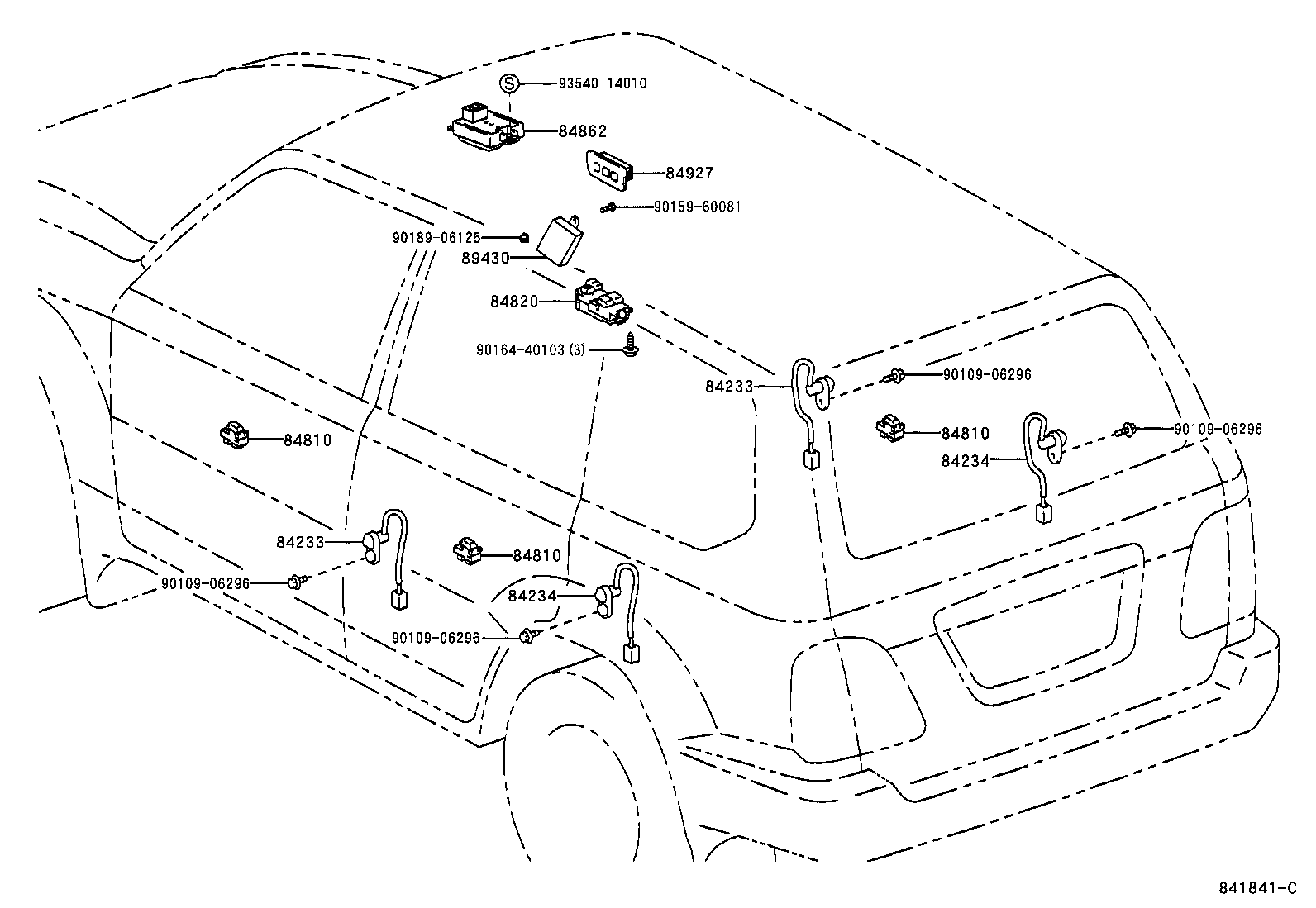  LAND CRUISER 100 |  SWITCH RELAY COMPUTER