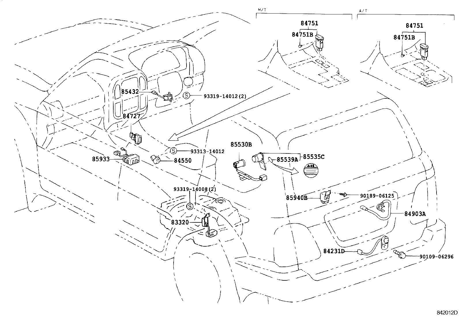  LAND CRUISER 100 |  SWITCH RELAY COMPUTER