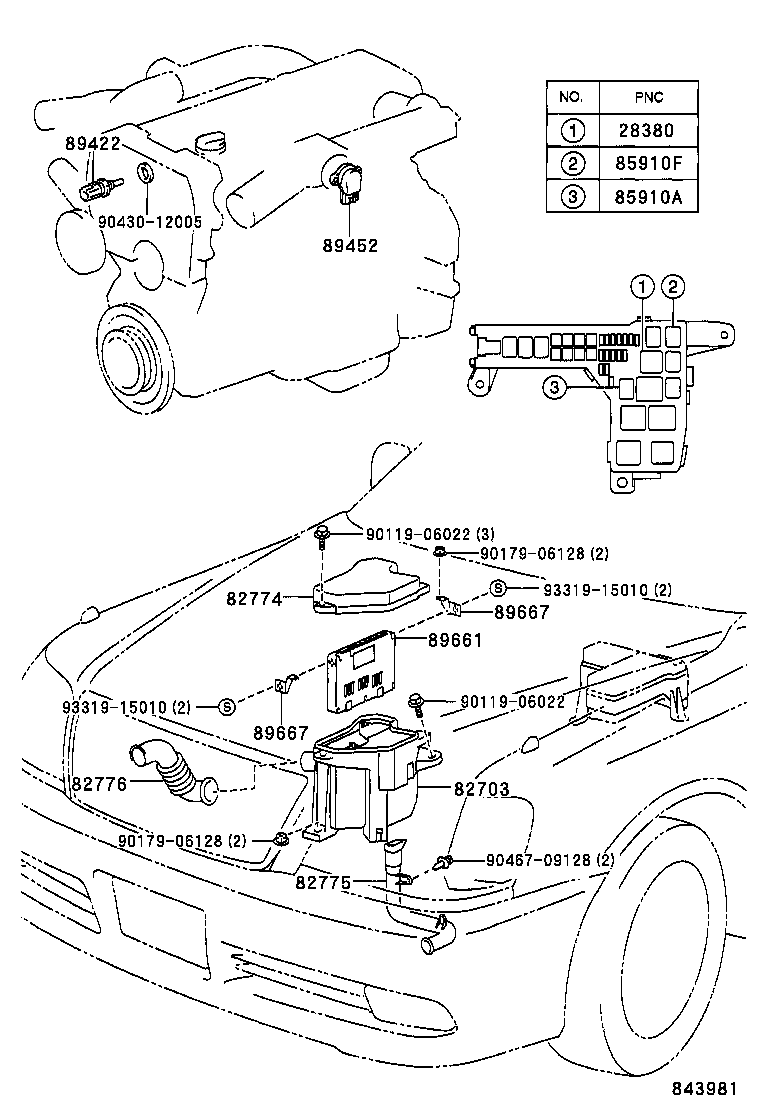  CROWN CROWN MAJESTA |  ELECTRONIC FUEL INJECTION SYSTEM