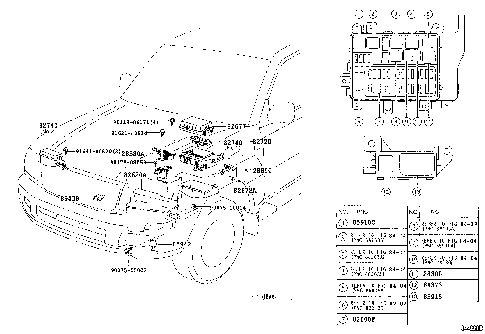  LAND CRUISER 100 |  SWITCH RELAY COMPUTER