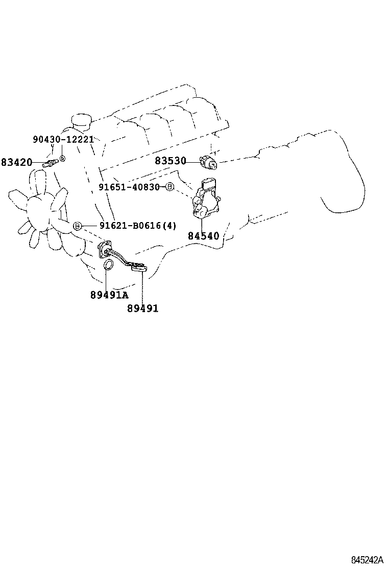  HILUX SURF |  SWITCH RELAY COMPUTER