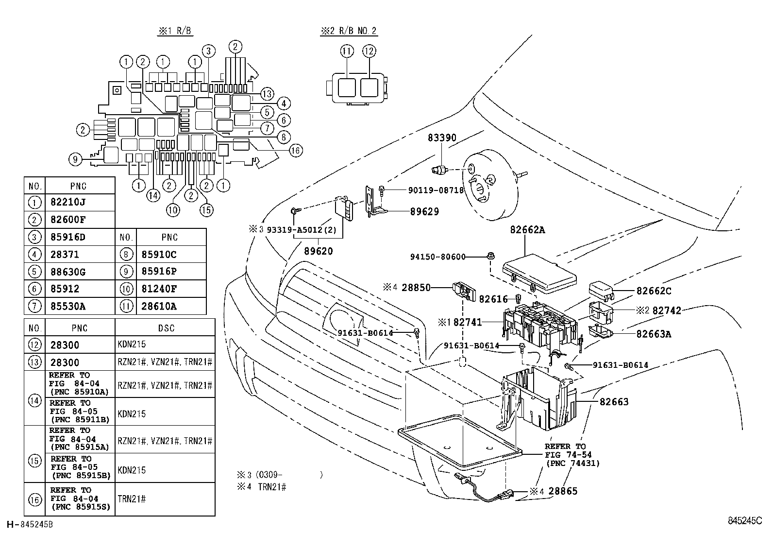  HILUX SURF |  SWITCH RELAY COMPUTER