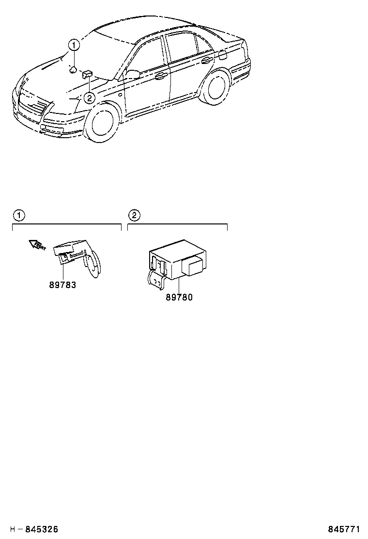  AVENSIS |  ANTI THEFT DEVICE