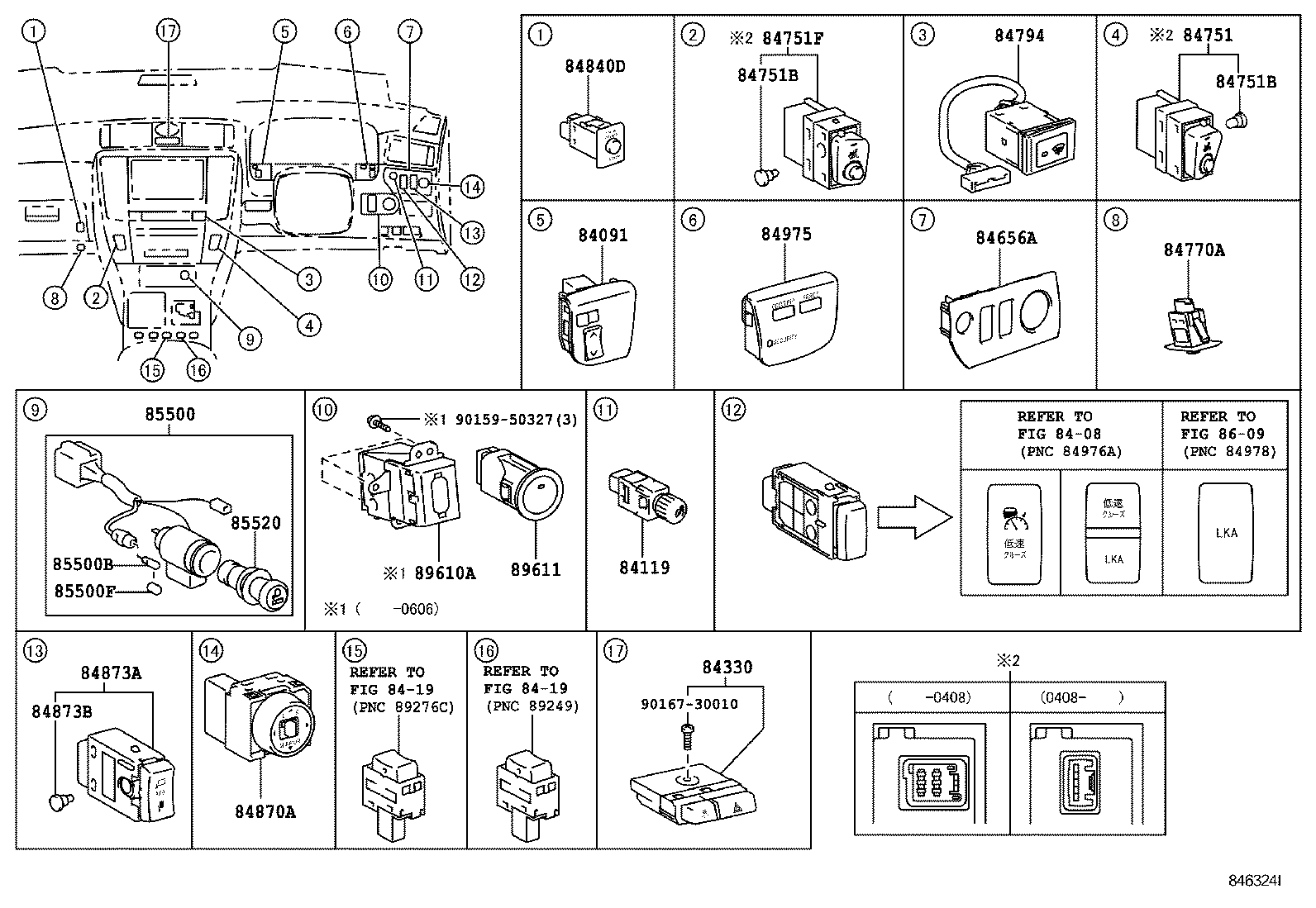  CROWN MAJESTA |  SWITCH RELAY COMPUTER