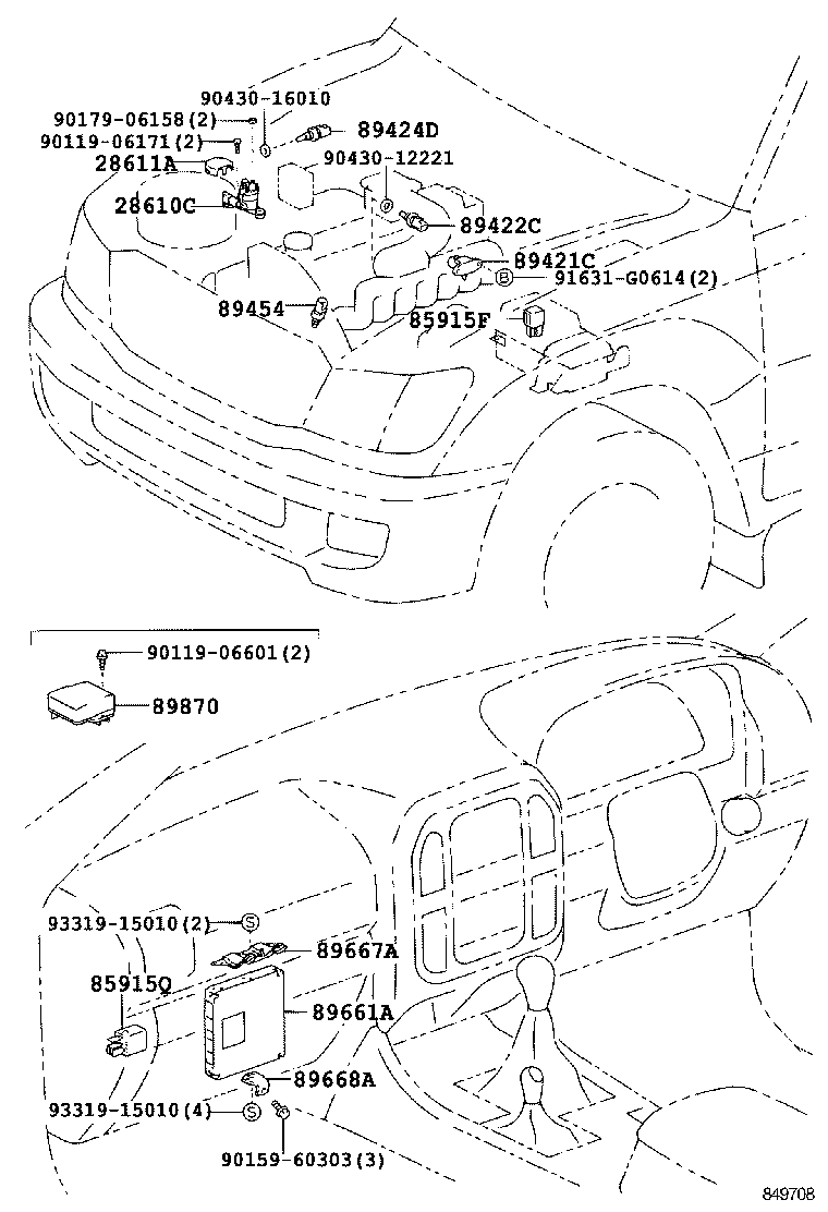  LAND CRUISER 100 |  ELECTRONIC CONTROLED DIESEL ECD