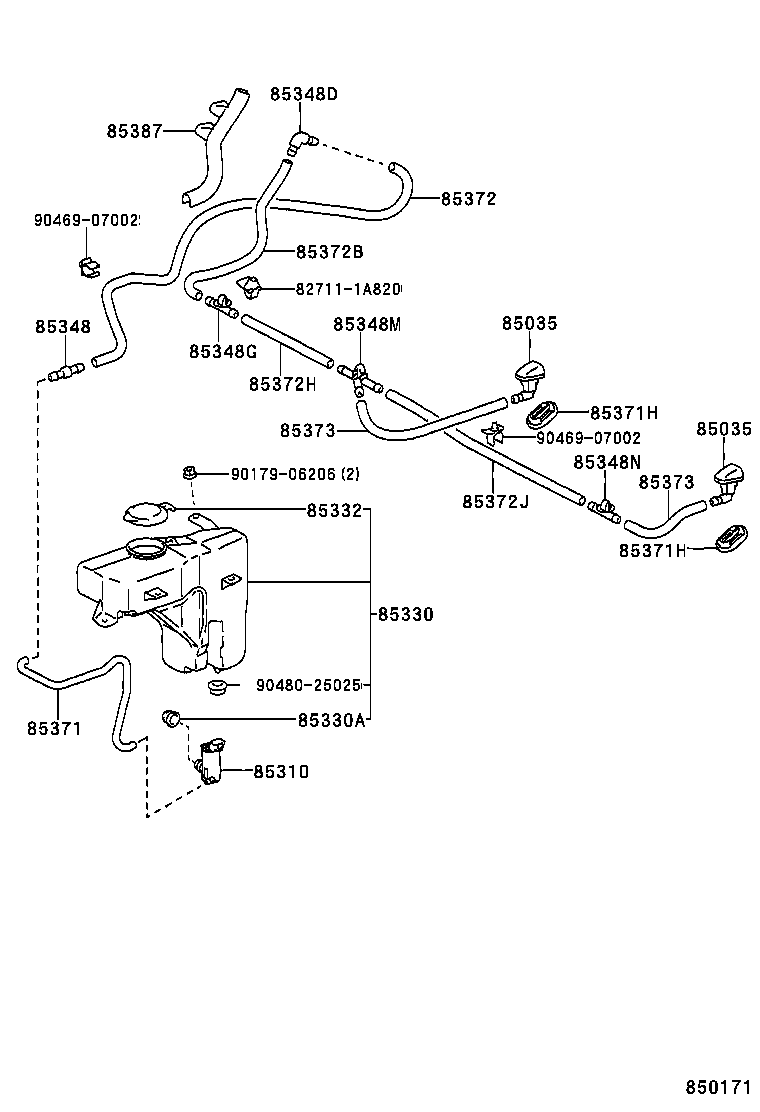  CENTURY |  WINDSHIELD WASHER