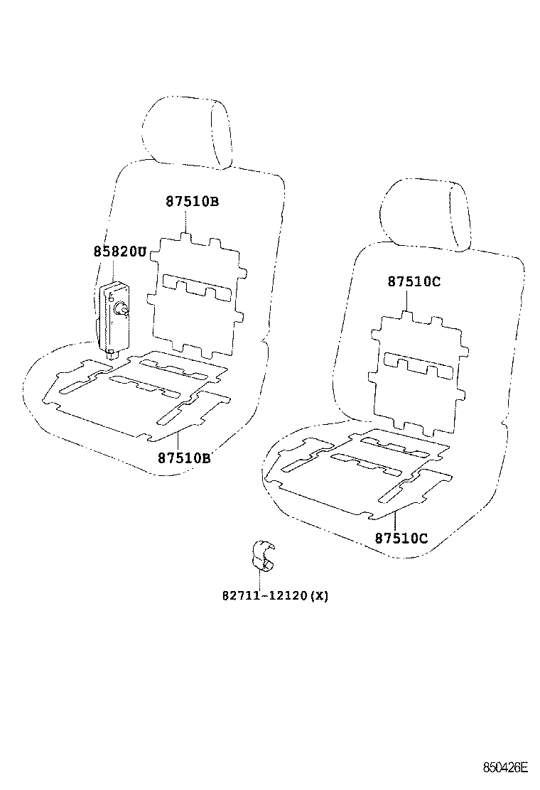  LAND CRUISER 100 |  SEAT MOTOR SEAT HEATER