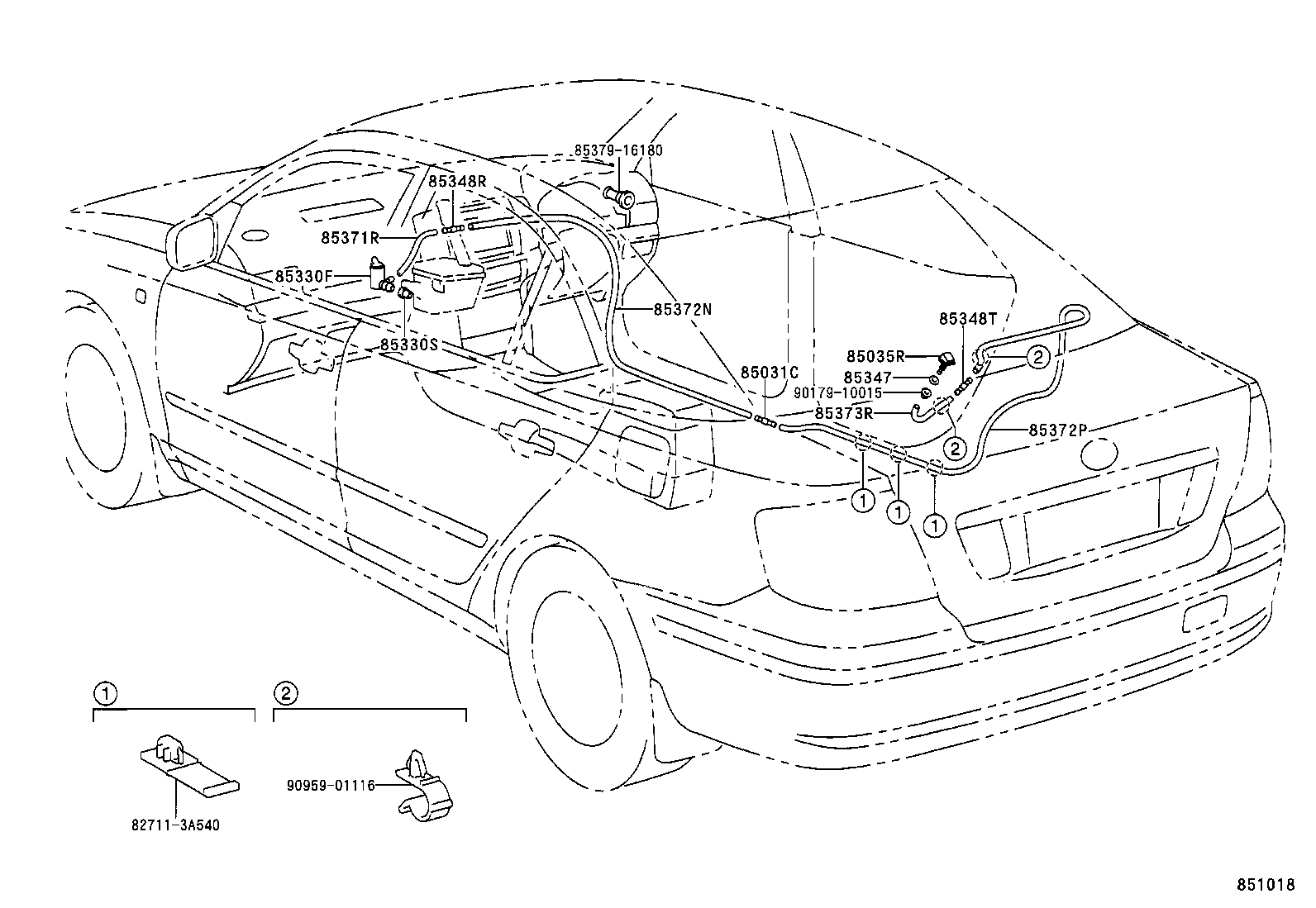  PREMIO ALLION |  REAR WASHER