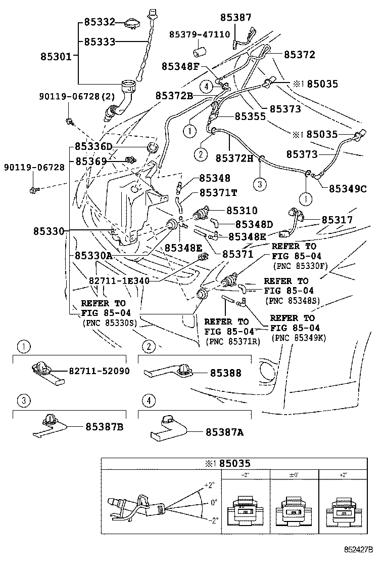  PRIUS PLUG IN LEASE |  WINDSHIELD WASHER