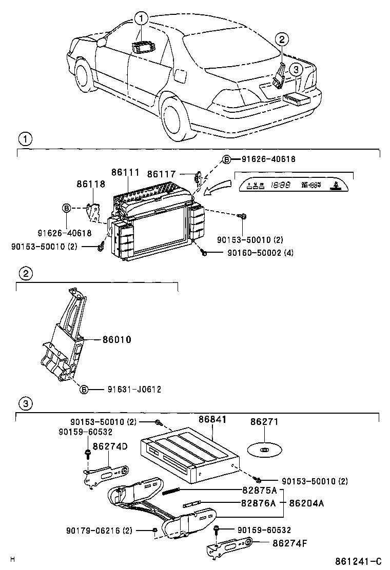  CELSIOR |  NAVIGATION FRONT MONITOR DISPLAY