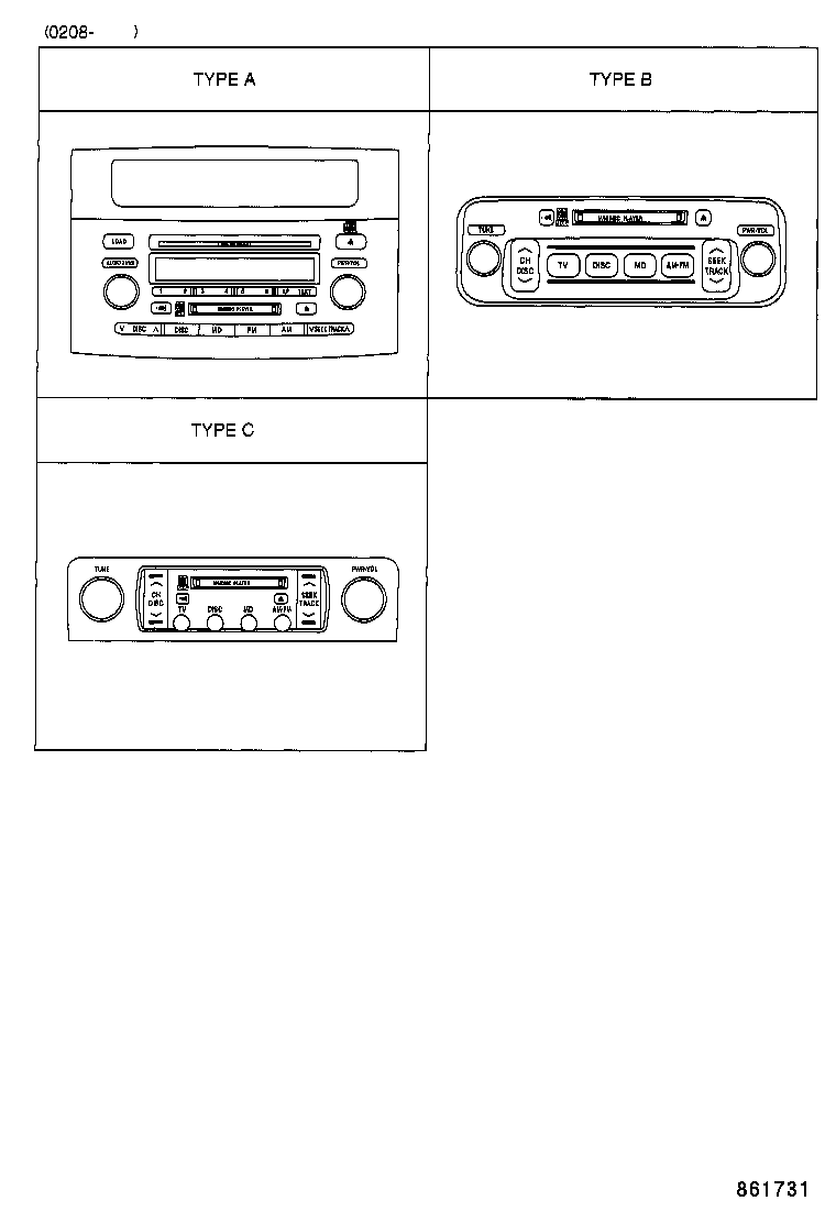  LAND CRUISER 100 |  RADIO RECEIVER AMPLIFIER CONDENSER