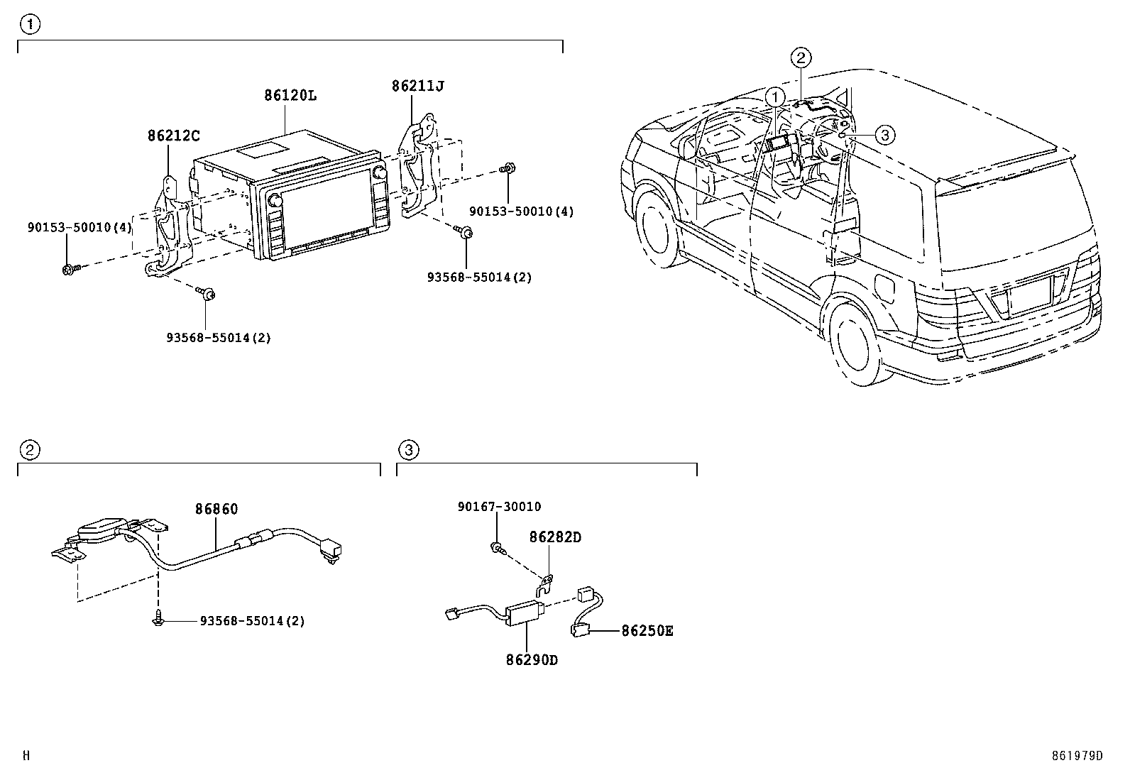  ALPHARD HV |  NAVIGATION FRONT MONITOR DISPLAY