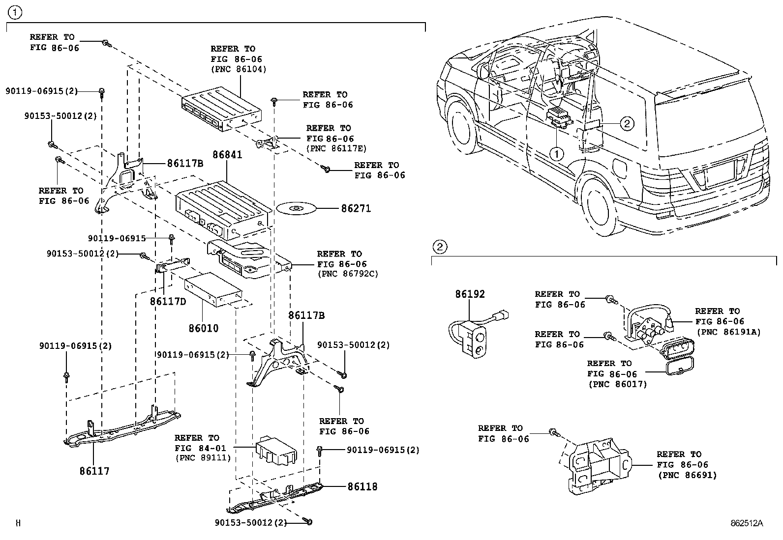  ALPHARD HV |  NAVIGATION FRONT MONITOR DISPLAY
