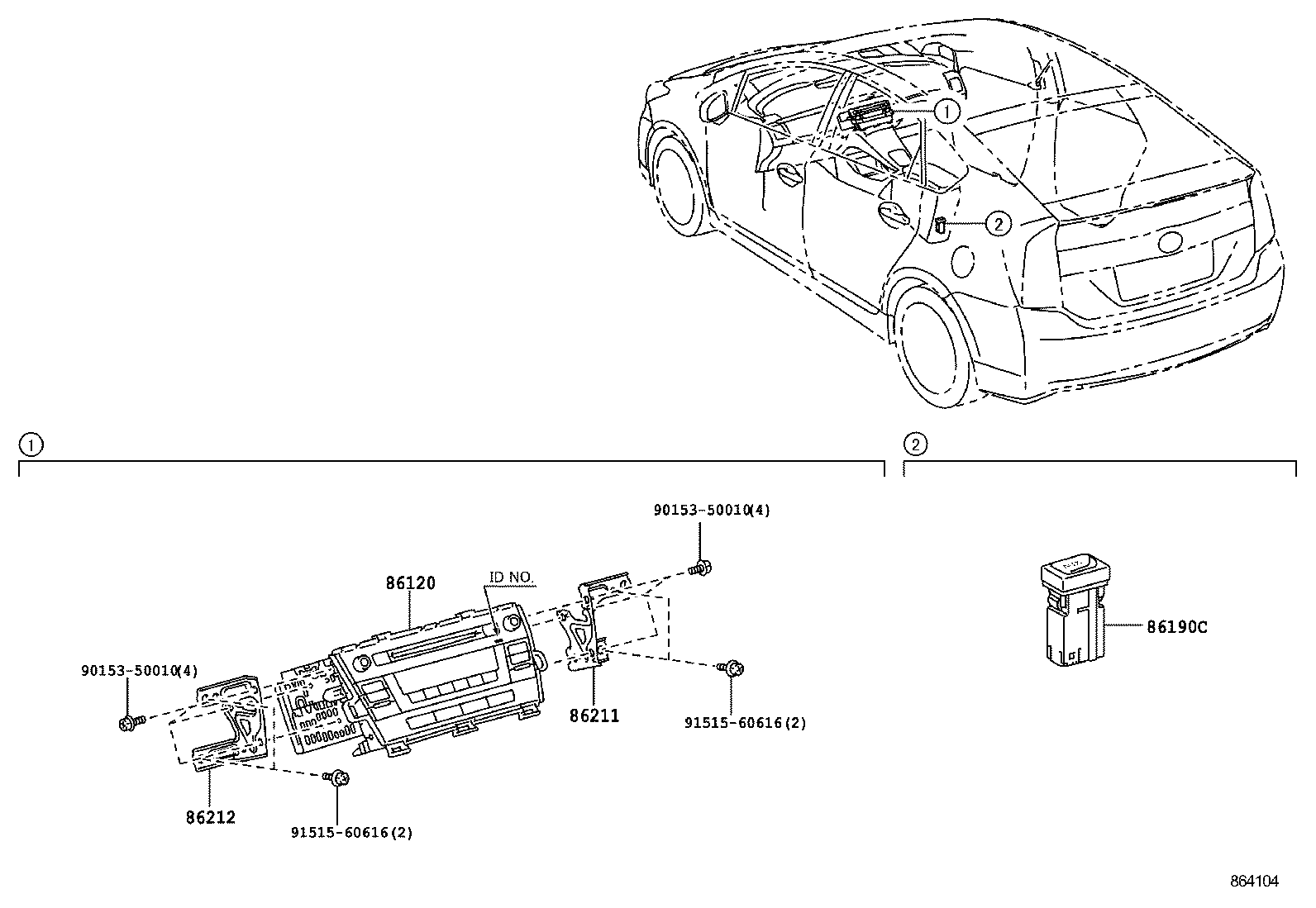 PRIUS PLUG IN LEASE |  RADIO RECEIVER AMPLIFIER CONDENSER